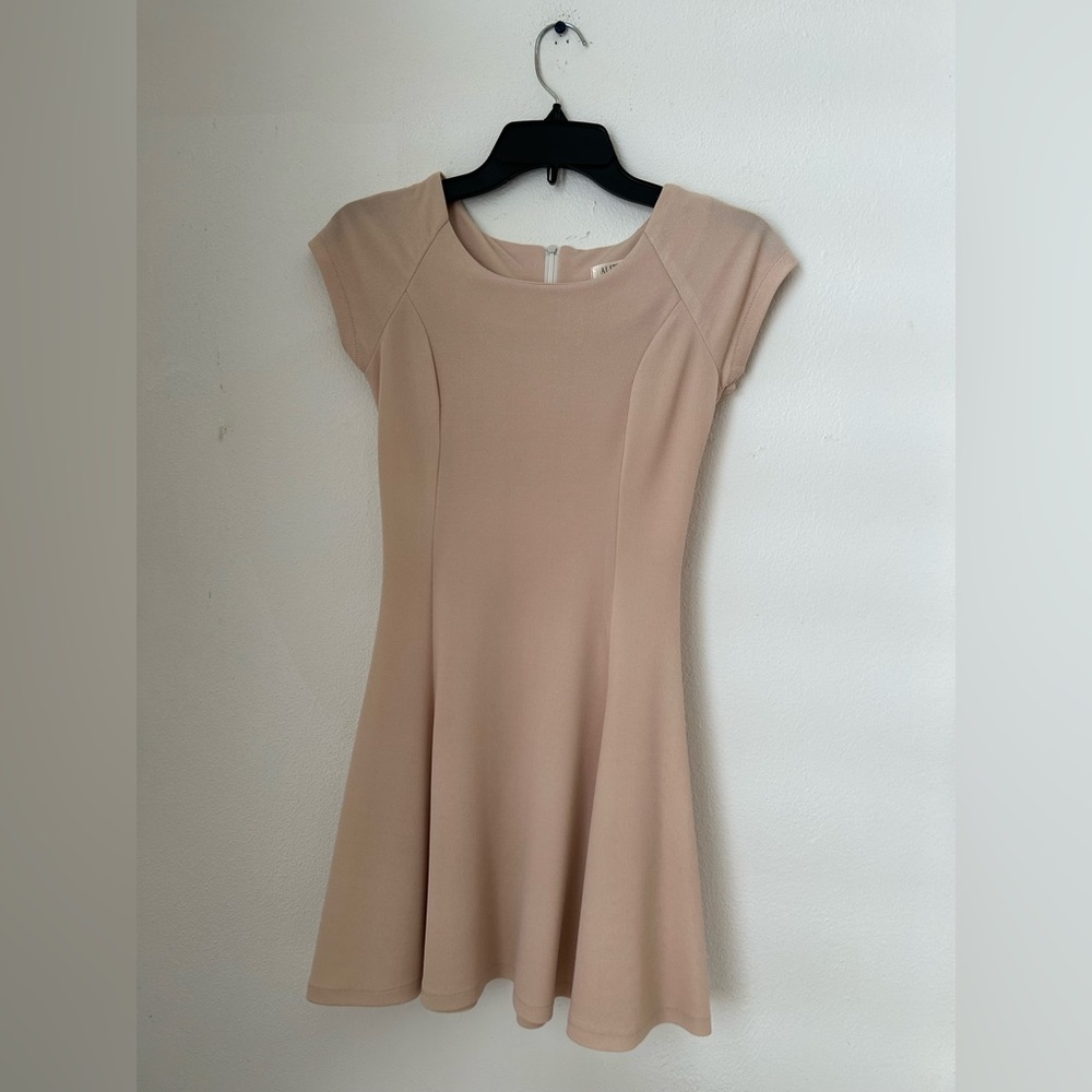 Alittlex Cream Mini Dress Size Small
